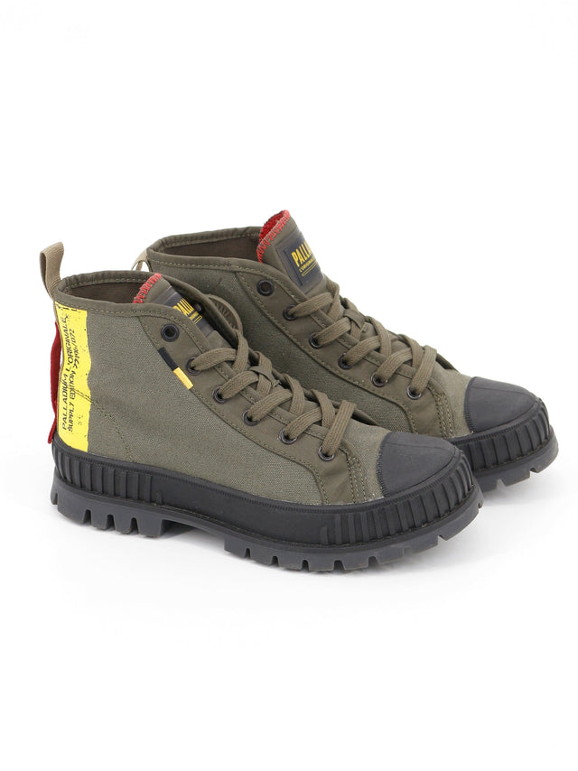 Image for Women's Casual Boots,Olive/Black