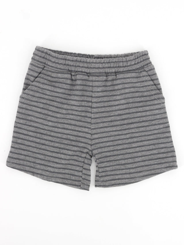 Image for Kid's Boy Striped Short,Dark Grey