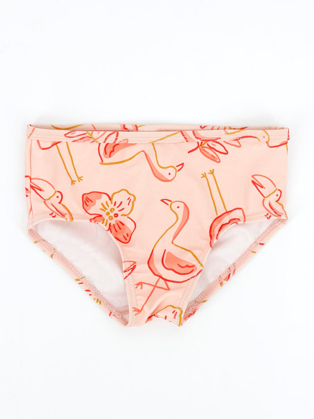 Image for Kid's Girl Graphic Printed Bikini Bottom,Peach