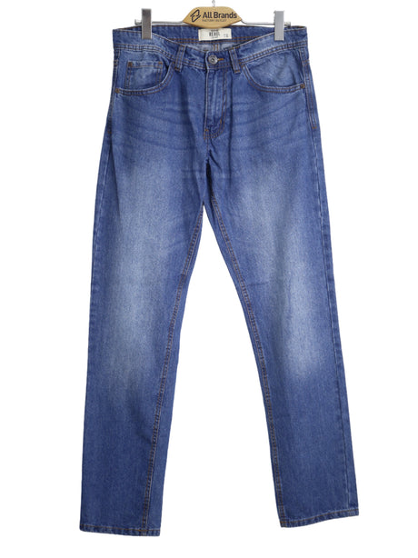 Image for Men's Washed Jeans,Blue