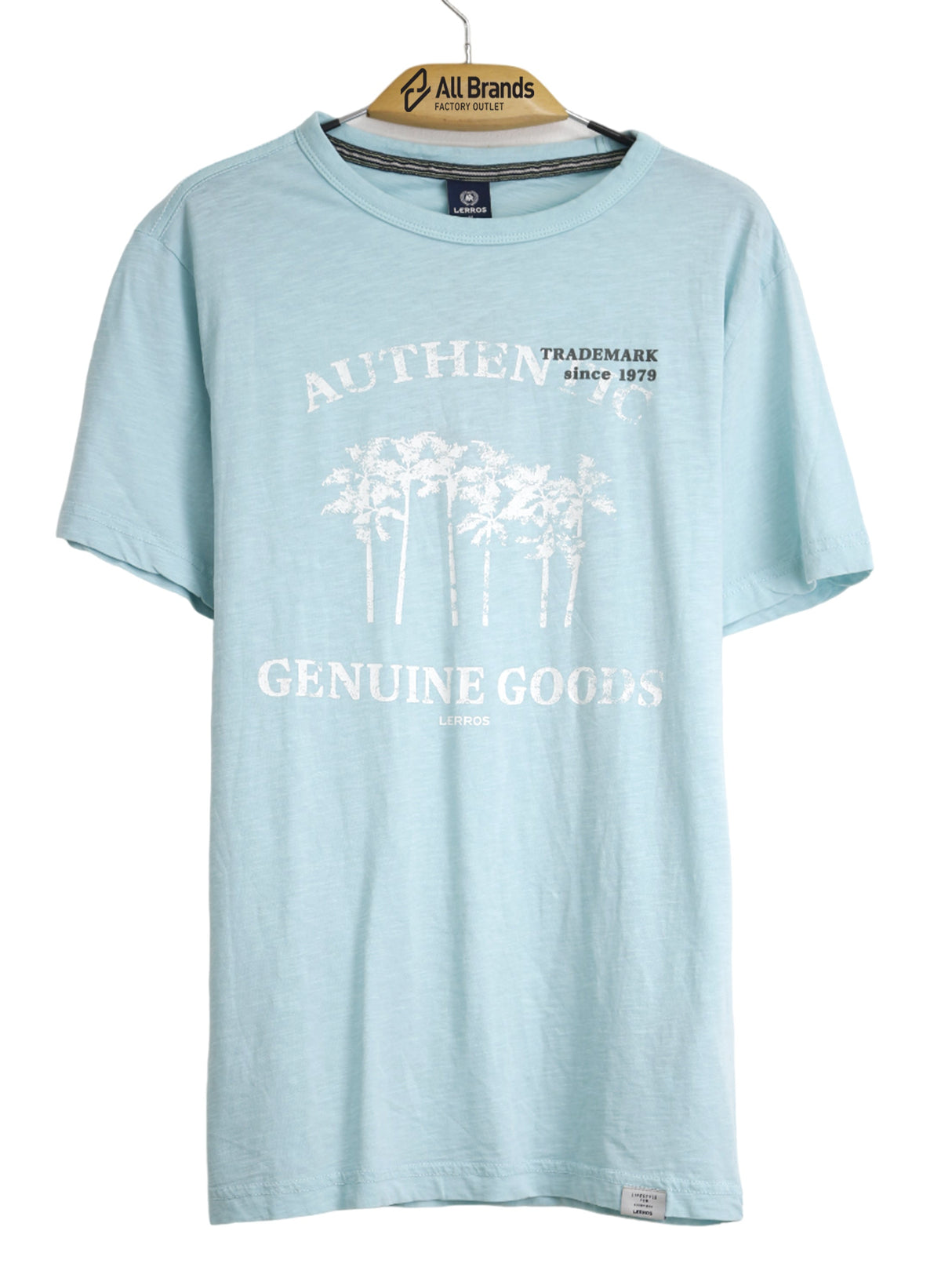 Image for Men's Graphic Printed T-Shirt,Light Blue