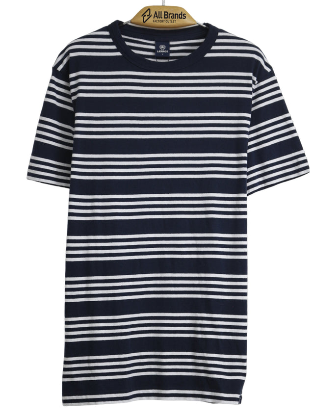 Image for Men's Stripe T-Shirt,Navy/White