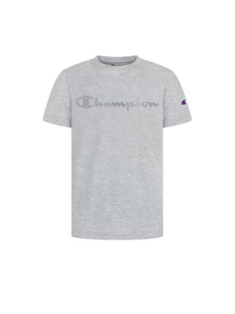 Image for Kid's Boy Brand Logo Printed T-Shirt,LightGrey