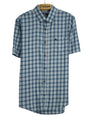 Image for Men's Plaid Chemise,Blue