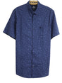 Image for Men's Printed Chemise,Navy