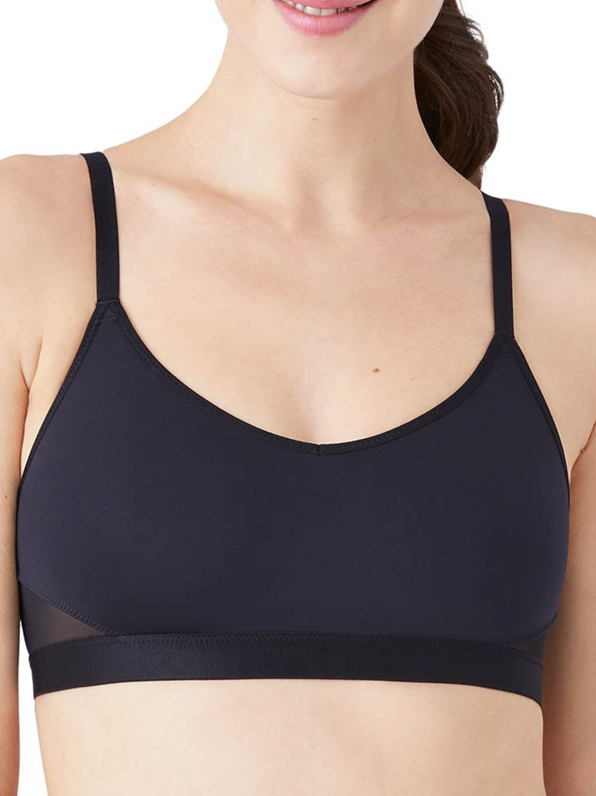 Image for Women's Mesh Back Sport Bra,Black