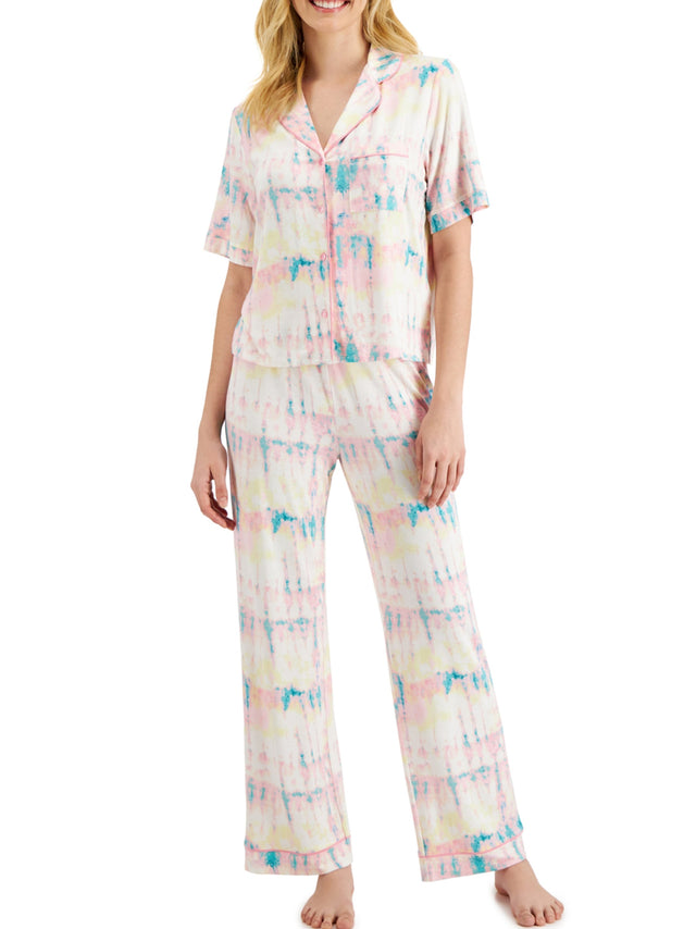 Image for Women's Tie Dye Sleepwear Set,Multi