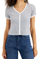 Image for Women's Striped Shirt,White/Block