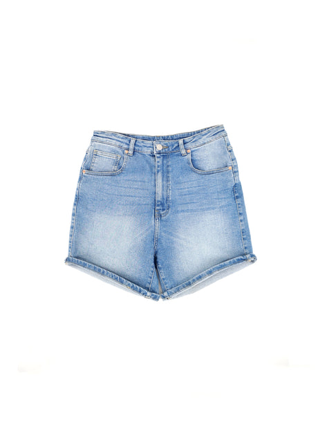 Image for Women's Washed Denim Short,Light Blue