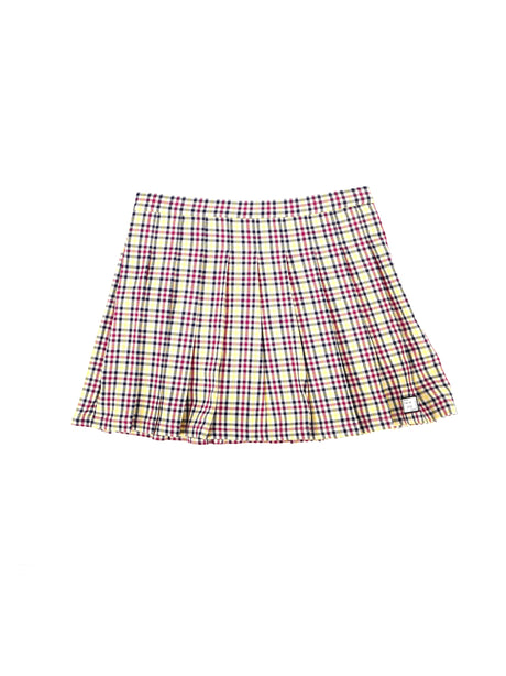 Image for Women's Plaid Skirt,Yellow