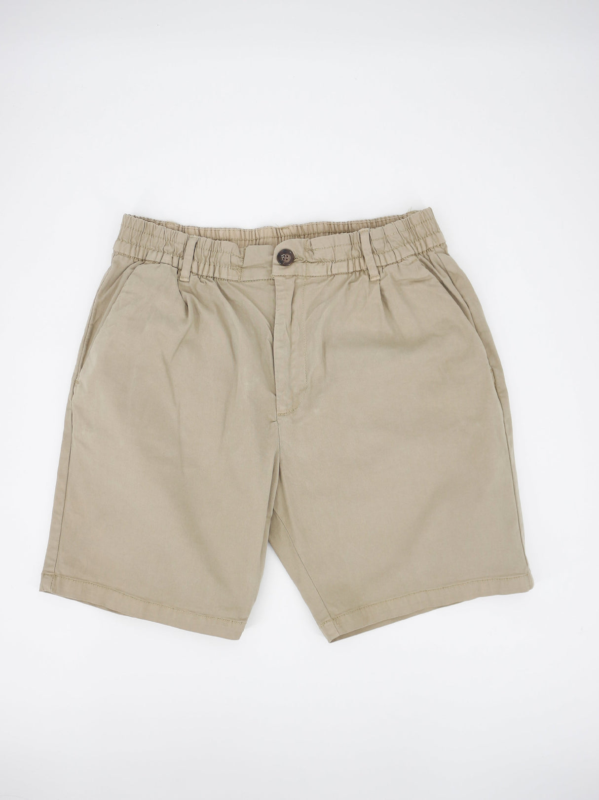 Image for Men's Plain Solid Short,Beige