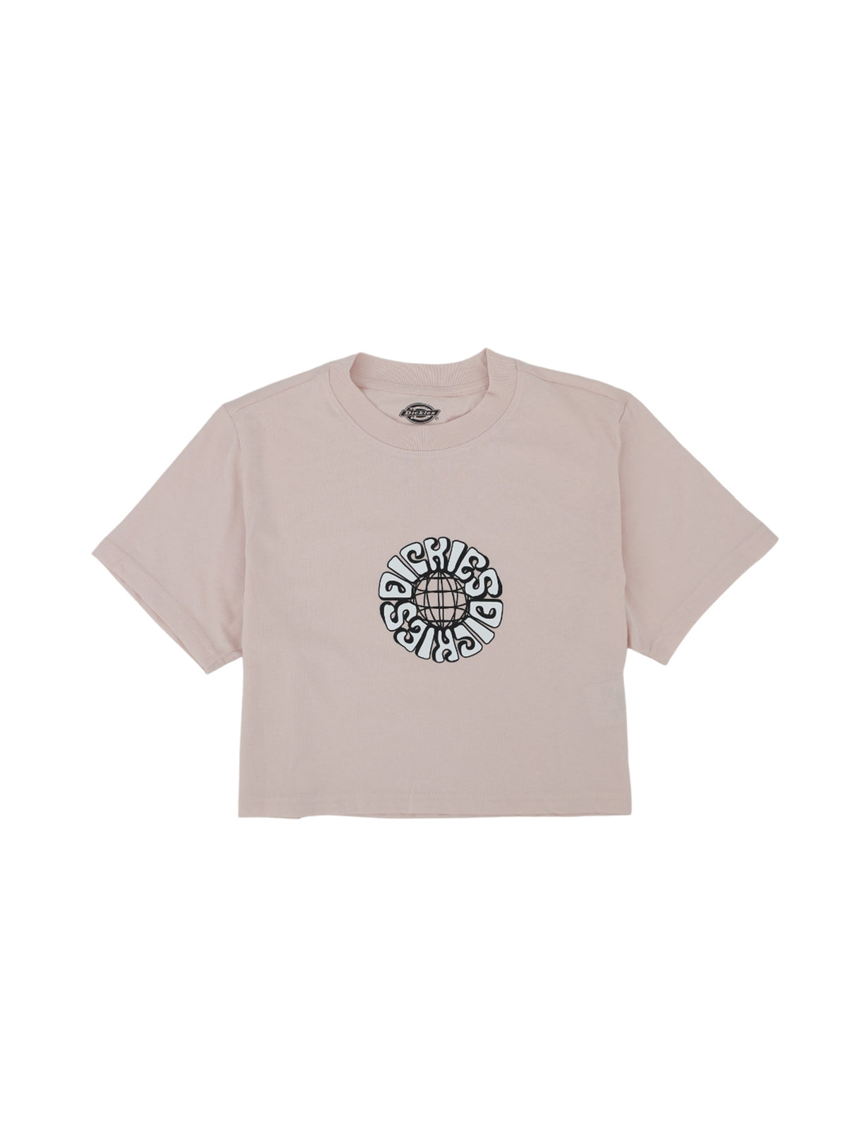 Image for Women's Graphic Printed Cropped T-Shirt,Light Pink