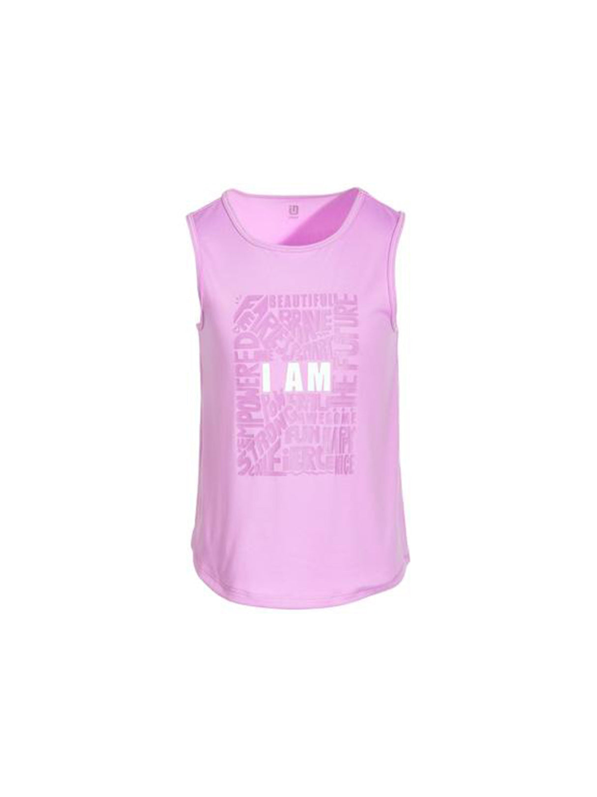 Image for Kids Girl Graphic Printed Tank Top,Purple