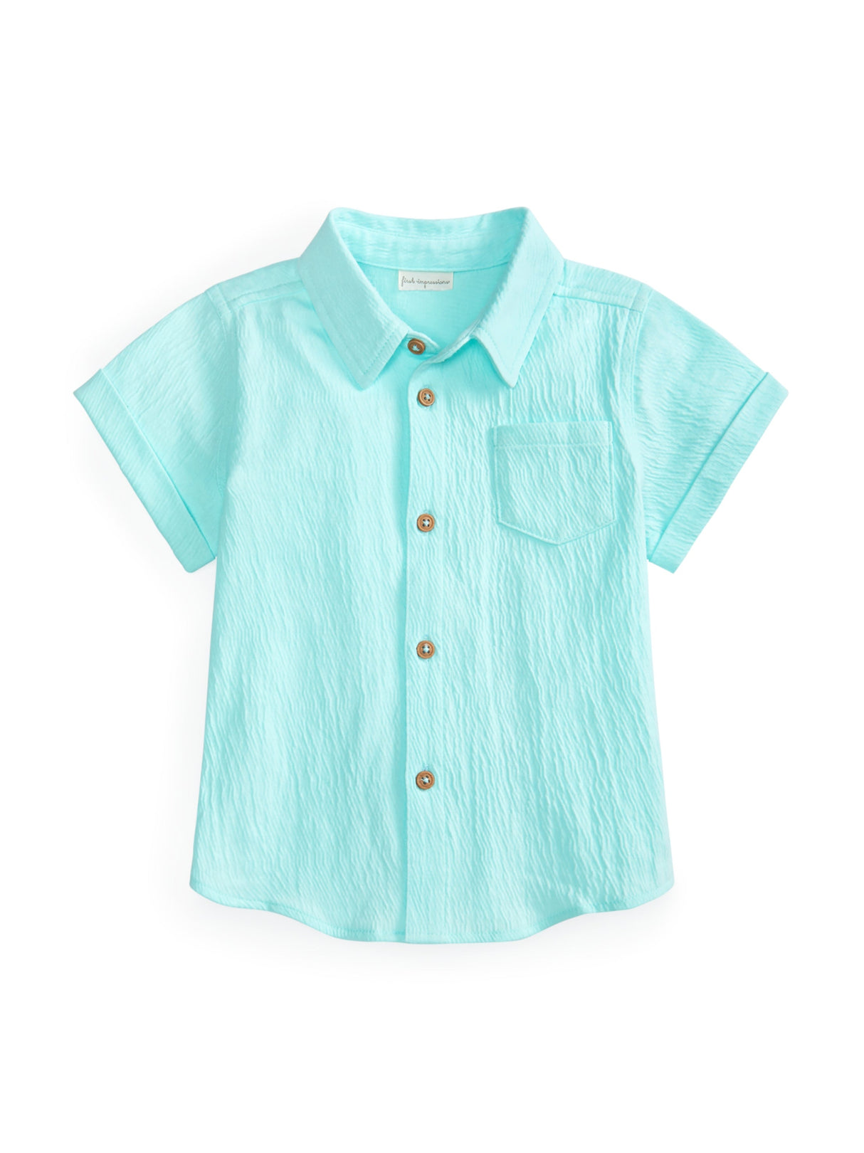 Image for Kids Boy Textured Shirt,Light Blue