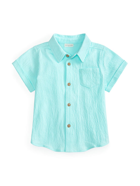 Image for Kids Boy Textured Shirt,Light Blue