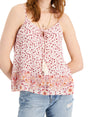 Image for Women's Tiered Printed Camisole,Multi