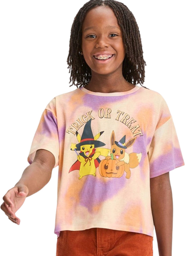 Image for Kid's Girl Tie Dye Graphic Printed T-Shirt,Multi