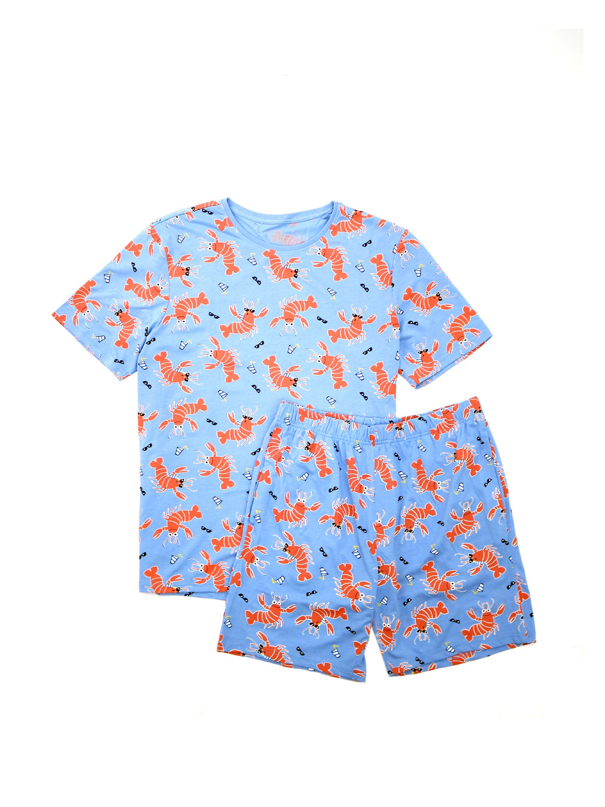Image for Kids Boy Graphic Printed Sleepwear Set,Blue