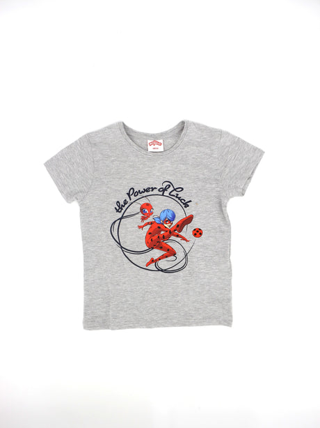 Image for Kids Girl Graphic Printed Top,Grey