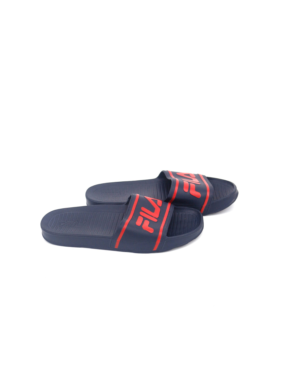 Image for Men's Brand Logo Printed Slide,Navy