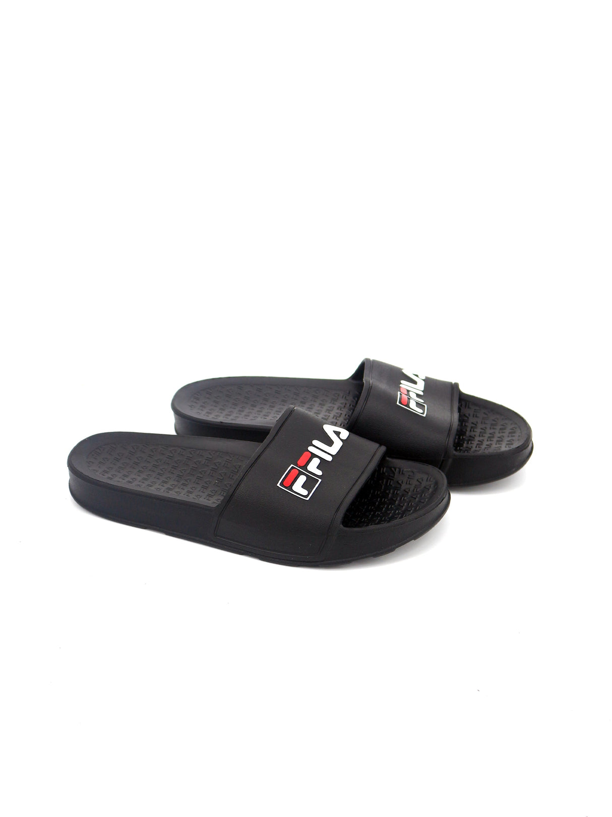 Image for Women's Brand Logo Printed Slide,Black