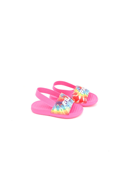 Image for Kids Girl Tie-Dye Slide Sandals,Multi