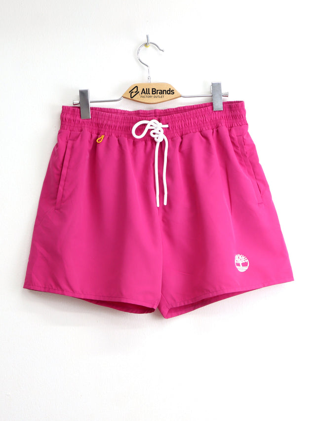 Image for Men's Brand Logo Printed Swim Short,Pink