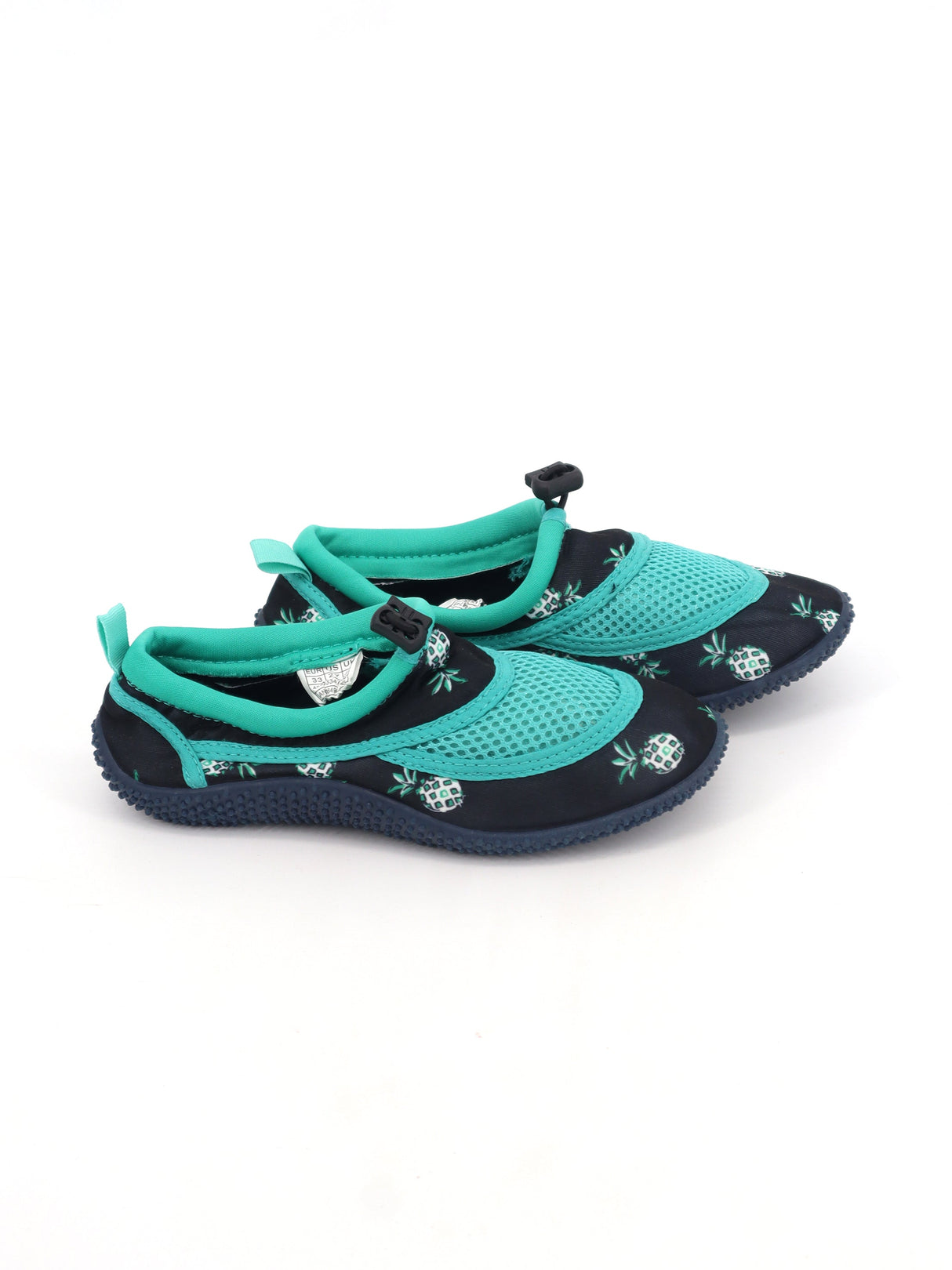 Image for Kid's Boy Graphic Printed Water Shoes,Navy/Turquoise