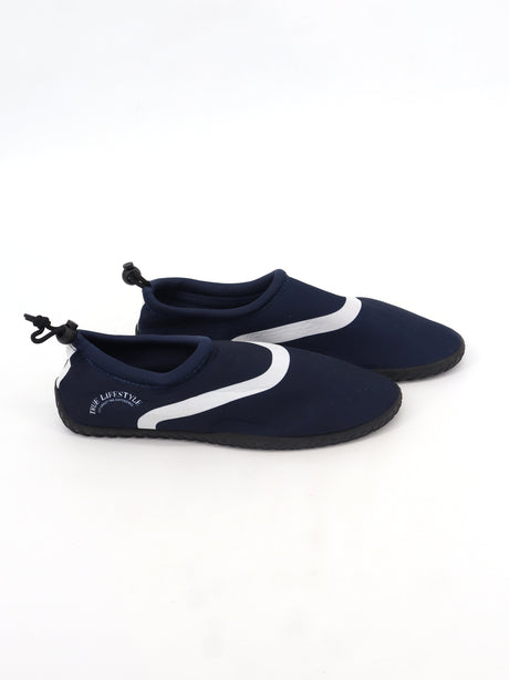 Image for Men's Printed Water Shoes,Navy