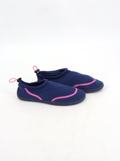 Image for Women's Plain Solid Water Shoes,Navy