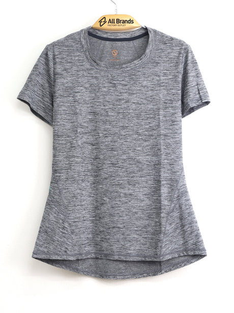 Image for Women's Textured Sport T-Shirt,Grey