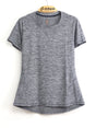 Image for Women's Textured Sport T-Shirt,Grey