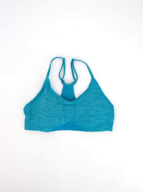 Image for Women's Textured Detailed Sport Bra,Light Blue