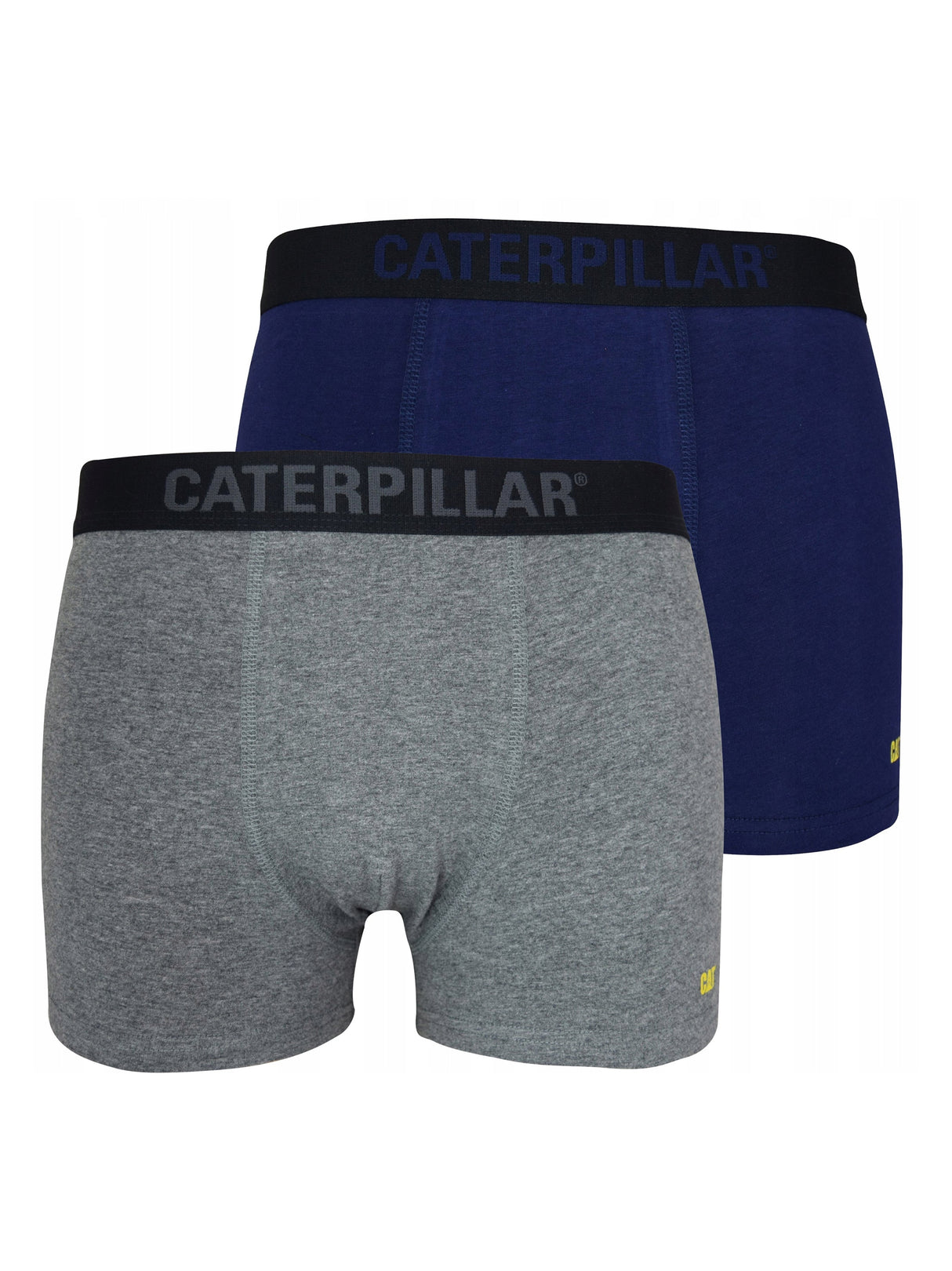 Image for Men's 2 Pack Brand Logo Printed Boxer,Navy/Grey