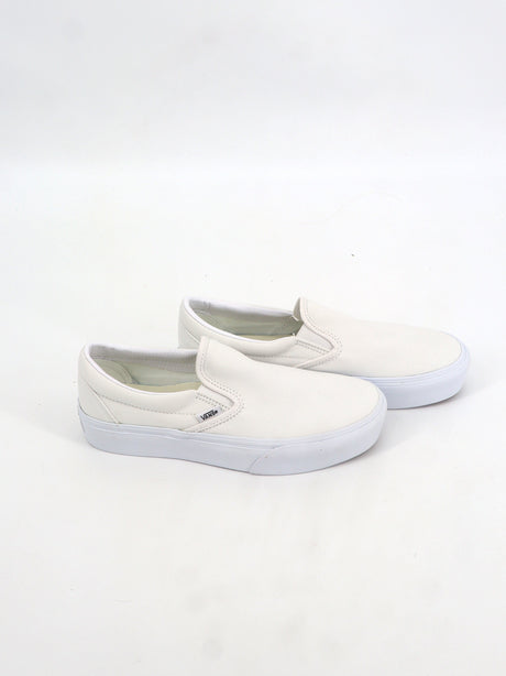 Image for Women's Plain Solid Flat Shoes,White