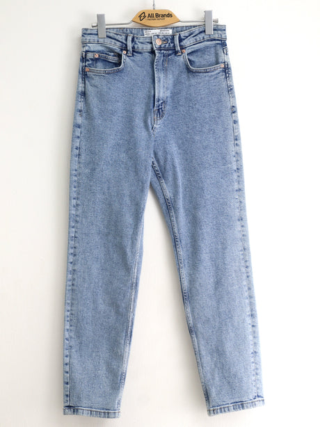 Image for Women's Washed Jeans,Light Blue