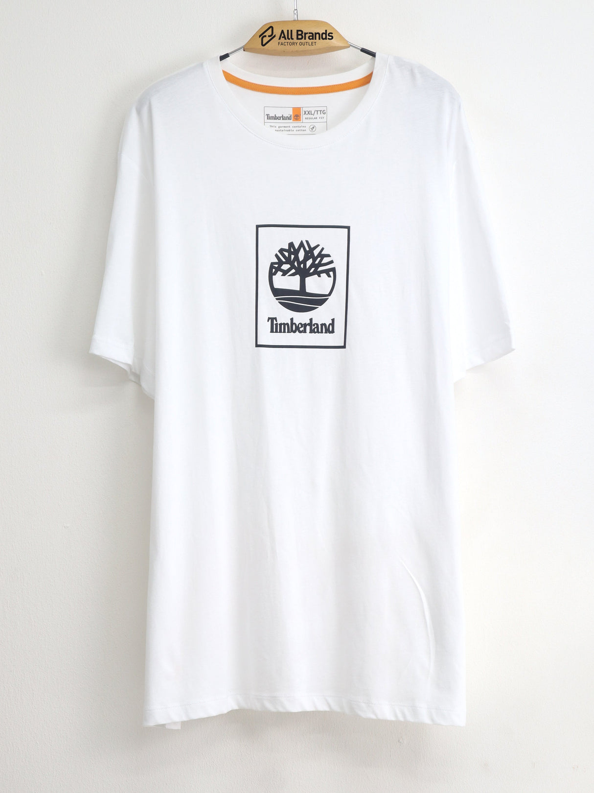 Image for Men's Brand Logo Printed T-Shirt,White