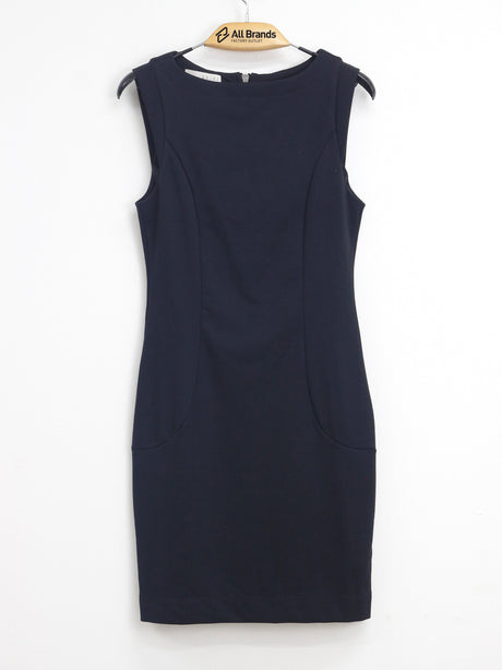 Image for Women's Plain Solid Dress,Black