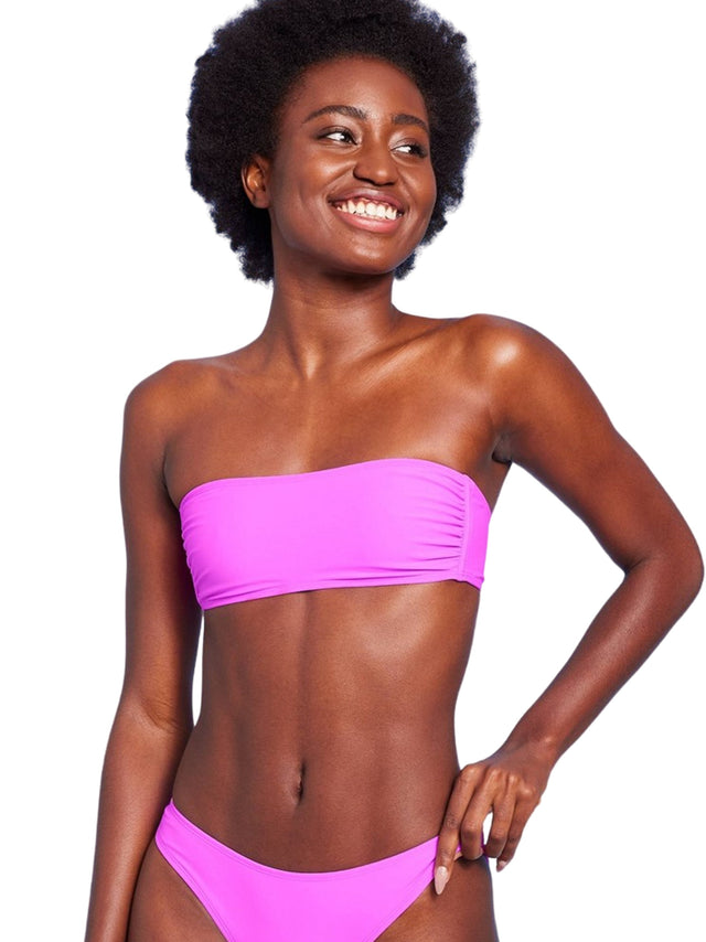 Image for Women's Pull Over Bandeau Bikini Top, Purple