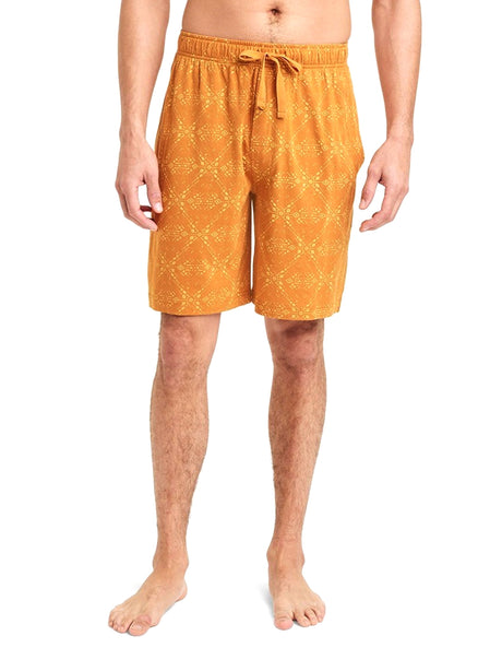 Image for Men's Graphic Printed Sleepwear Short,Orange