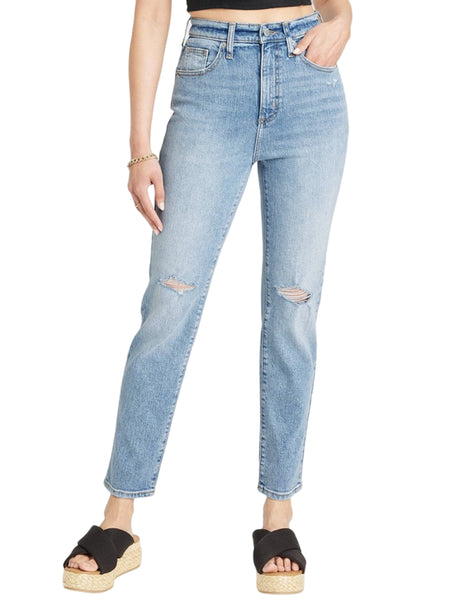 Image for  Women's Ripped Jeans,Light Blue 