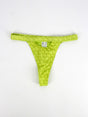 Image for Women's Brand Logo Printed Bikini Bottom,Light Green