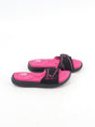 Image for Kids Girl's Brand Logo Printed Slippers,Black/Pink