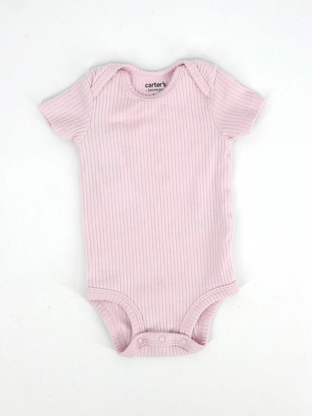 Image for Kids Girl Ribbed Bodysuit,Light Pink