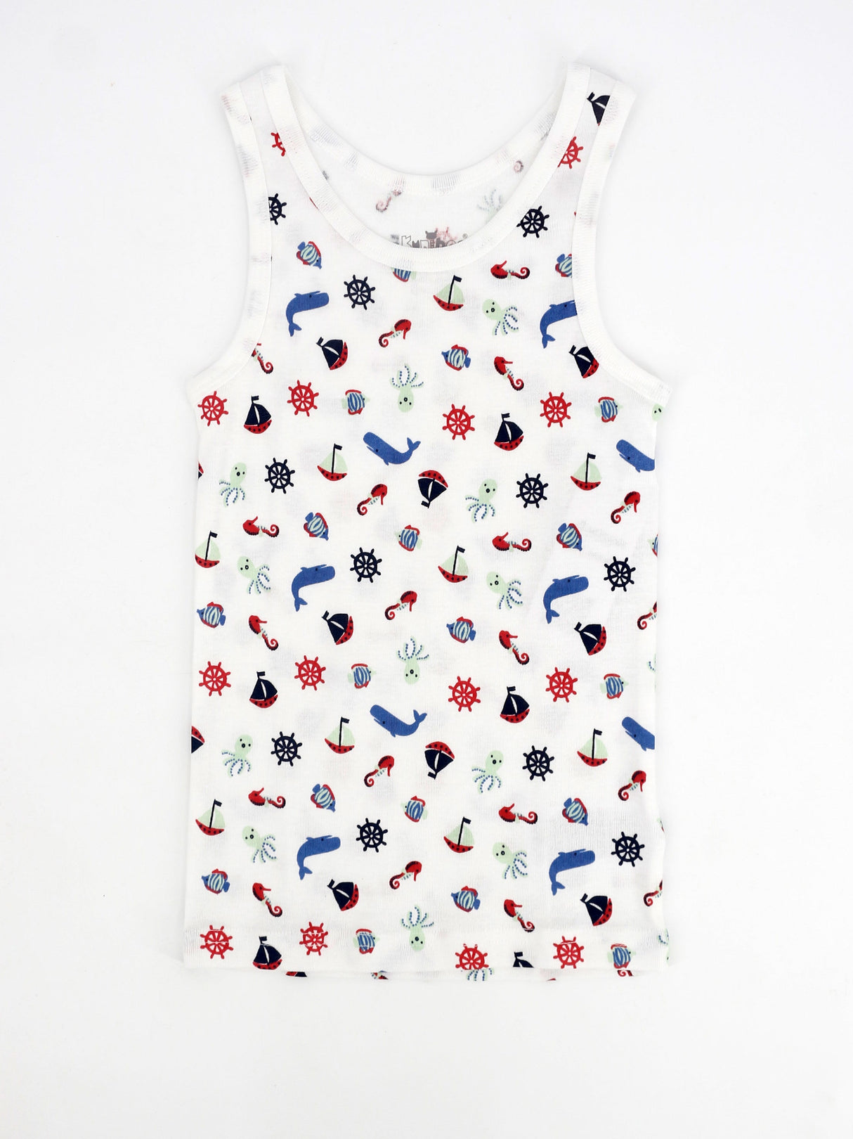 Image for Kids Boy Graphic Printed Top,White