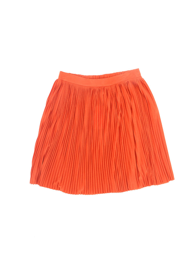 Image for Women's Plain Solid Skirt,Orange