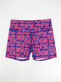 Image for Women's Brand Logo Printed Sports Short,Blue/Pink