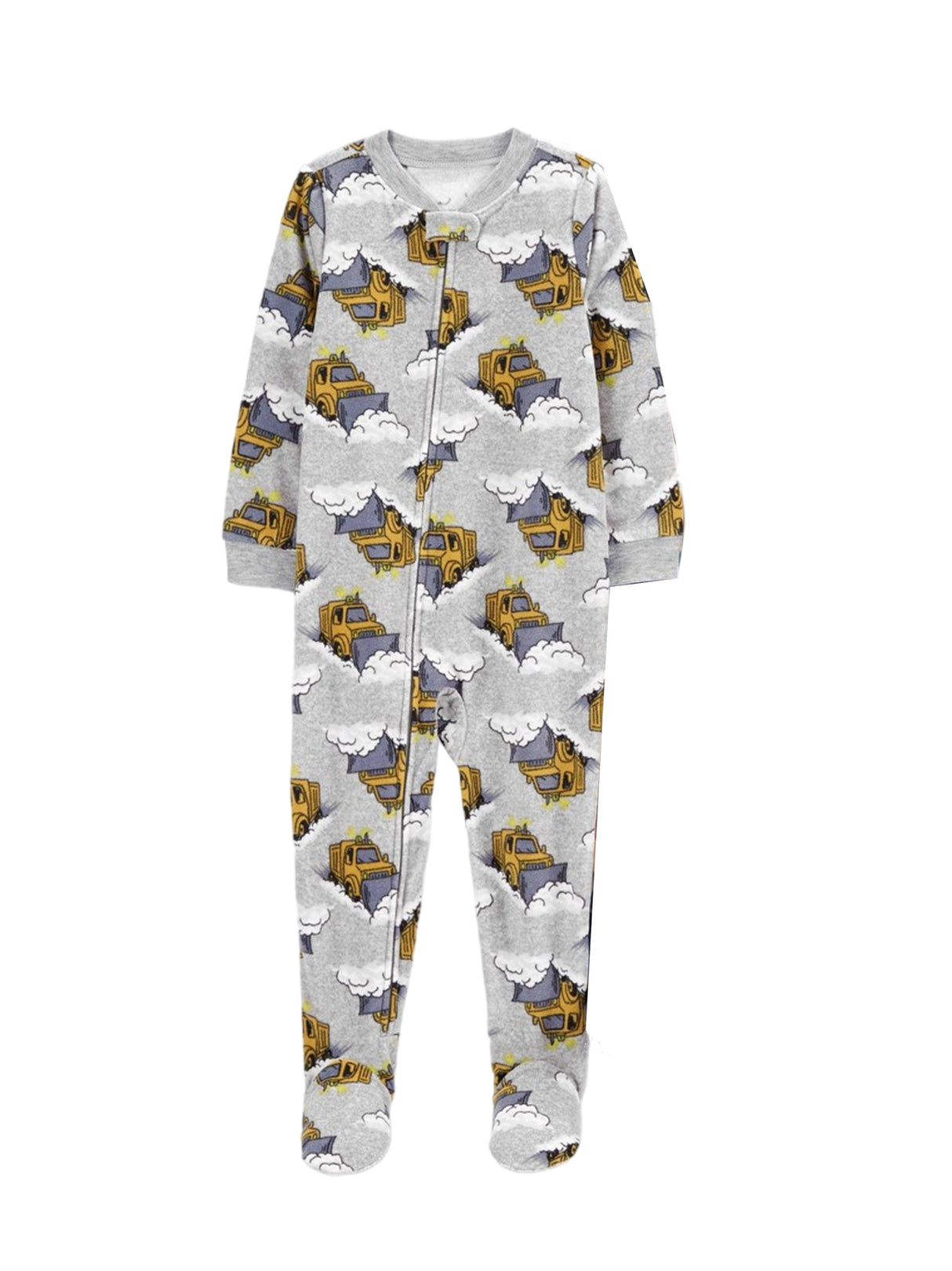 Image for Kids Boy's Graphic Printed Jumpsuits,Grey