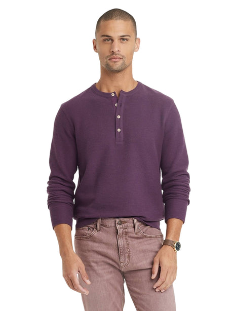 Image for Men's Textured Sweaters,Purple