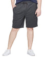 Image for Men's Plain Solid Short,Dark Grey